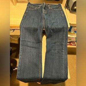 Express Mid Rise Skinny Jeans